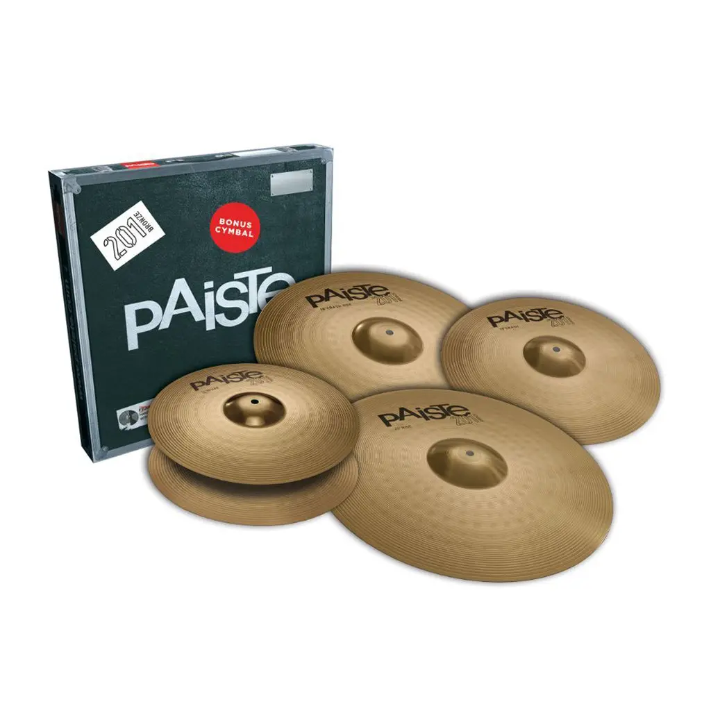 Paiste 201 Bronze Universal Bonus Set 14/18/20 + Bonus 16 1