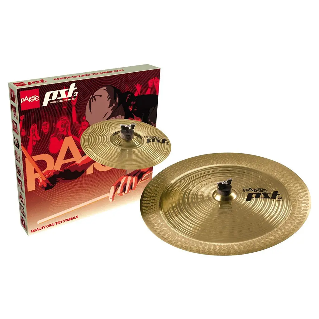Paiste Pst3 Effects Cymbal Pack - 10S, 18Ch 1
