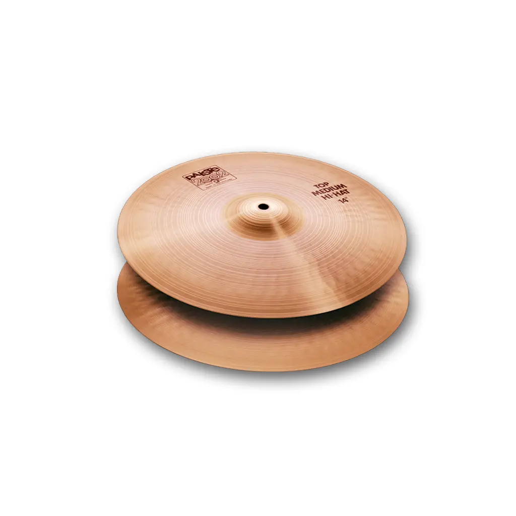 Paiste 2002 14" 2002 Medium Hi-Hats 1