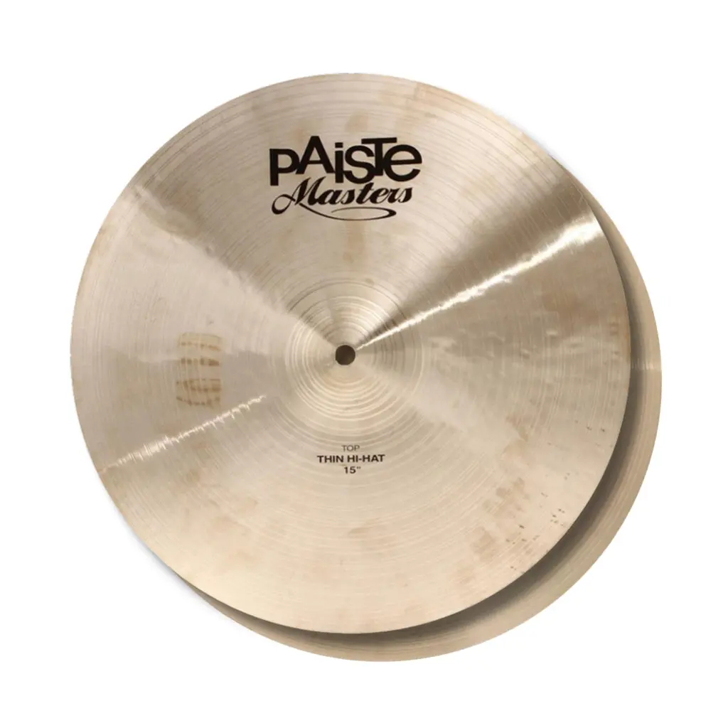 Paiste 15" Masters Thin Hi-Hats 1