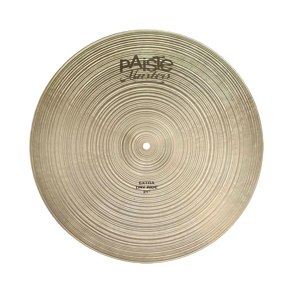 Paiste Masters Extra Dry Ride Cymbal 21" 1