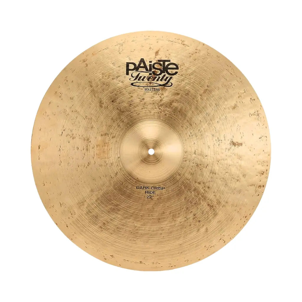 Paiste 22" Masters Dark Crisp Ride 1