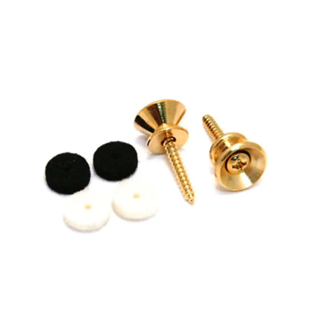 Fender 2 Pure Vintage Strap Buttons In Gold 1