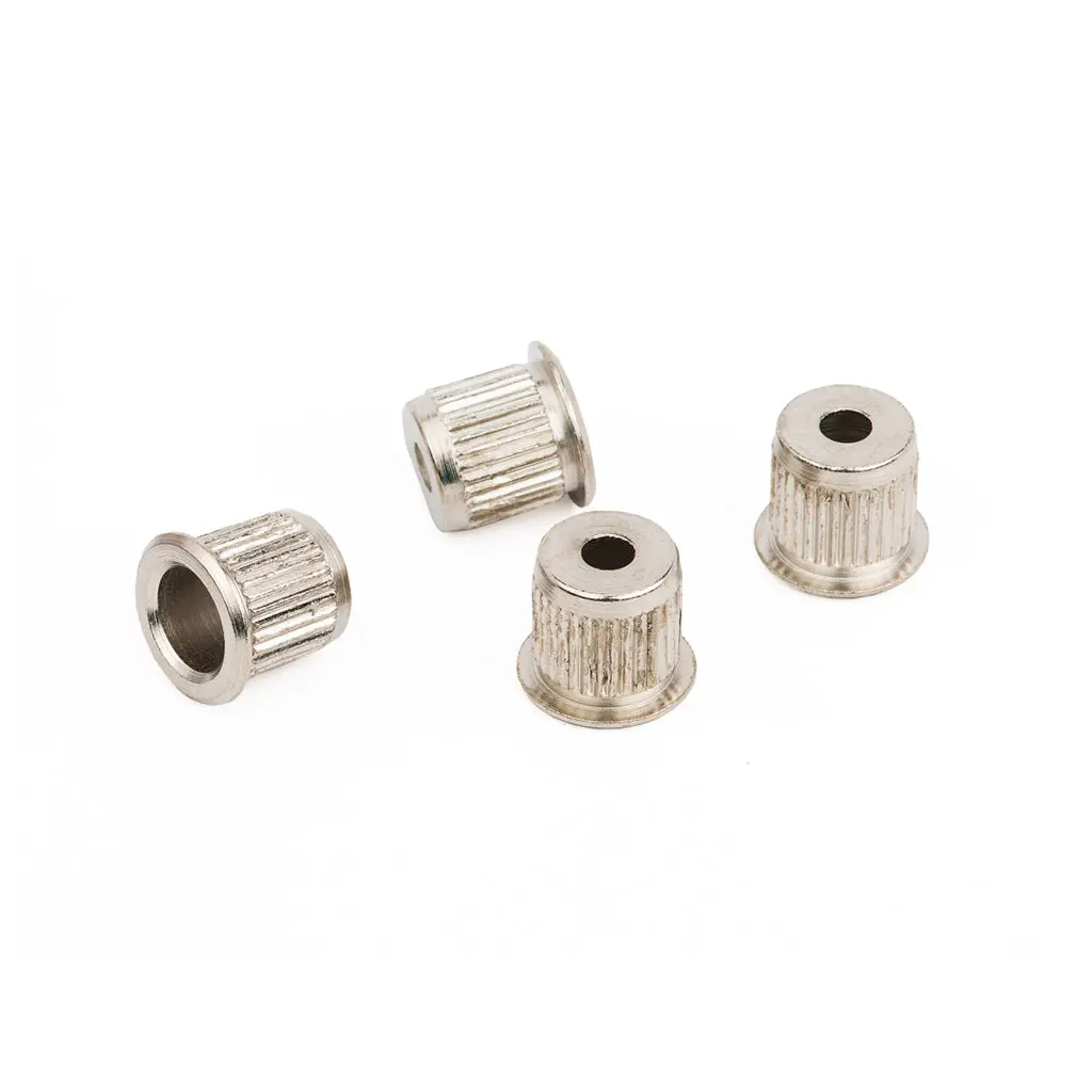 Fender 4 Bass String Ferrules In Nickel 1