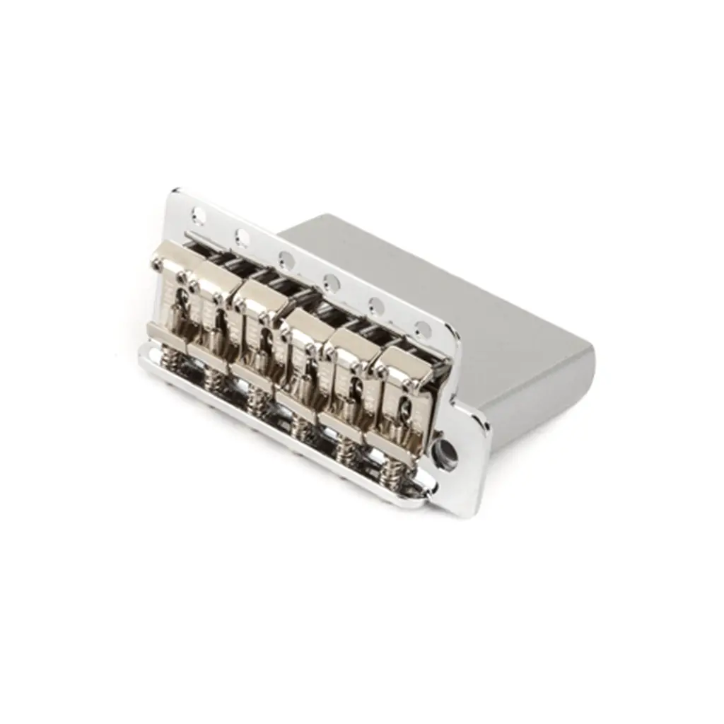Fender Vintage Style Strat Bridge Assembly 2 To 3/16 Inch Spacing In Chrome 1