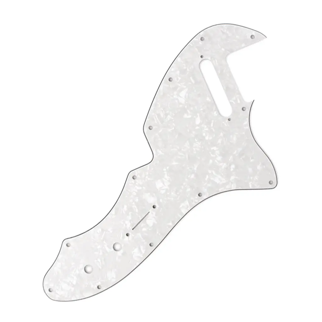 Fender Pickguard, '69 Tele® Thinline, 12-Hole Mount, White Pearl, 4-Ply 1