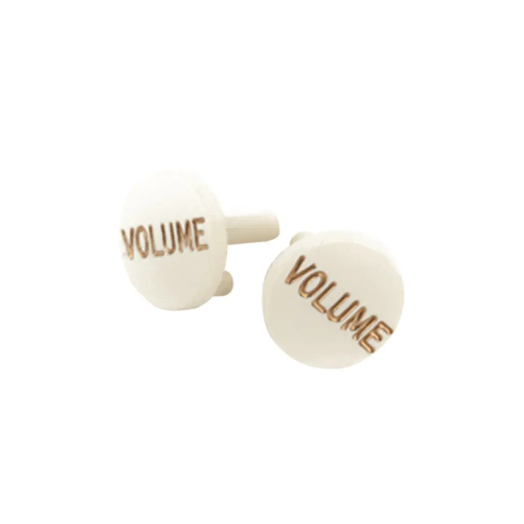 Fender Stratocaster S1 Switch Knob Caps Parchment 2 Pack 1