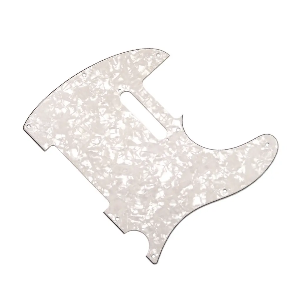Fender - 4-Ply Aged White Pearl 8-Hole Mount Telecaster® Pickguard 1