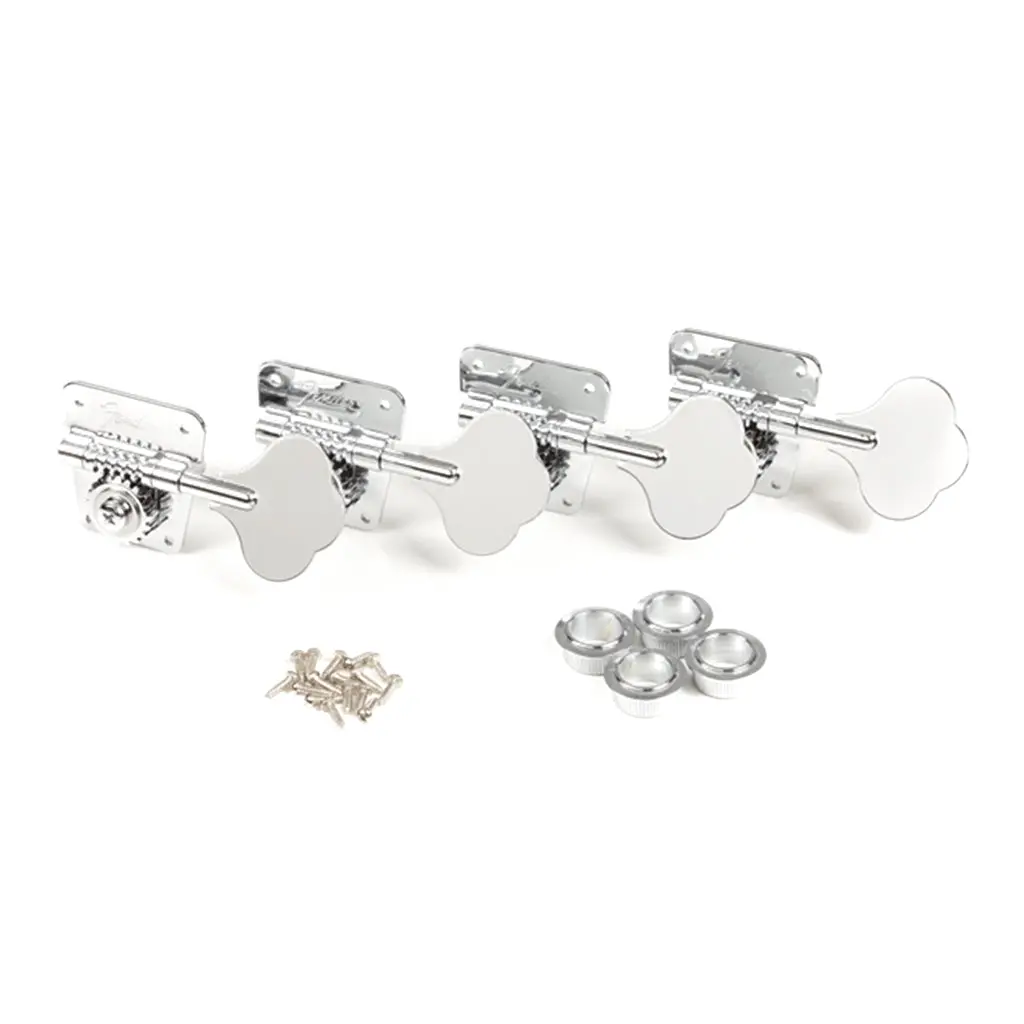 Fender Pure Vintage 70S Bass 4 Tuning Machines In Nickel Chrome 1