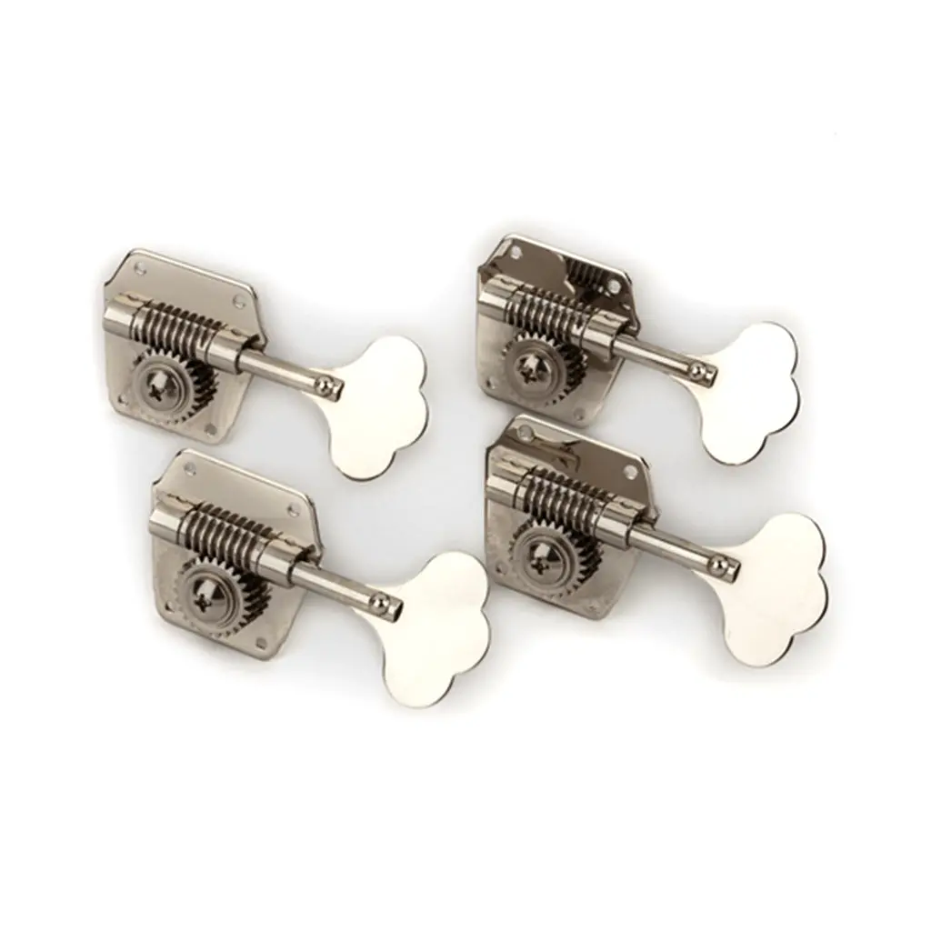Fender Pure Vintage Bass 4 Tuning Machines In Nickel Plated Steel 1
