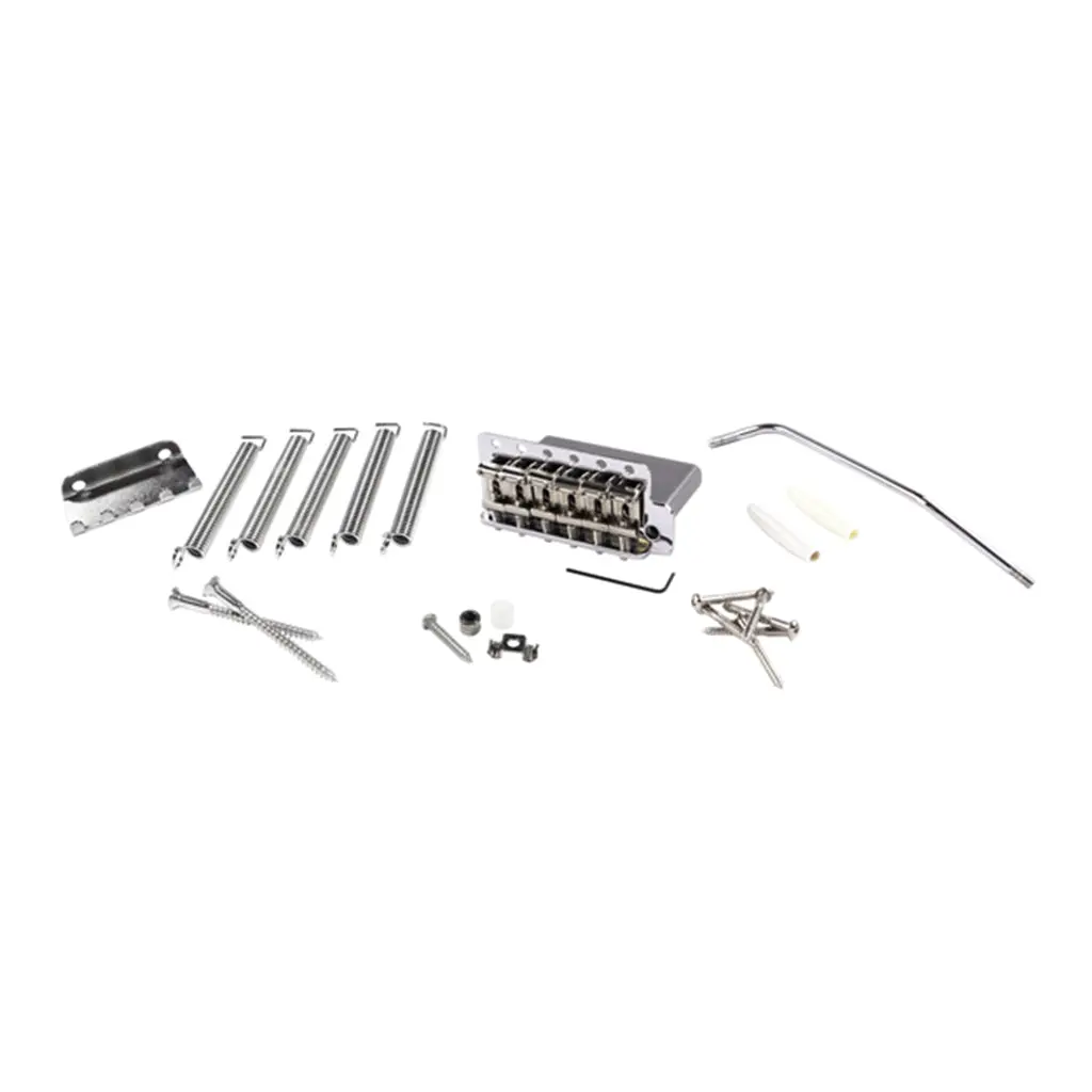 Fender Pure Vintage Stratocaster Tremolo Assembly In Nickel 1
