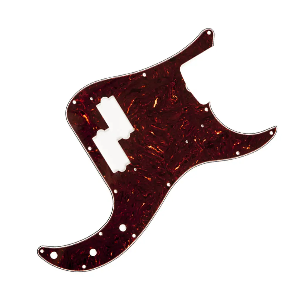 Fender - Pure Vintage Pickguard, '63 Precision Bass®, 13-Hole Mount, Brown Shell, 3-Ply 1