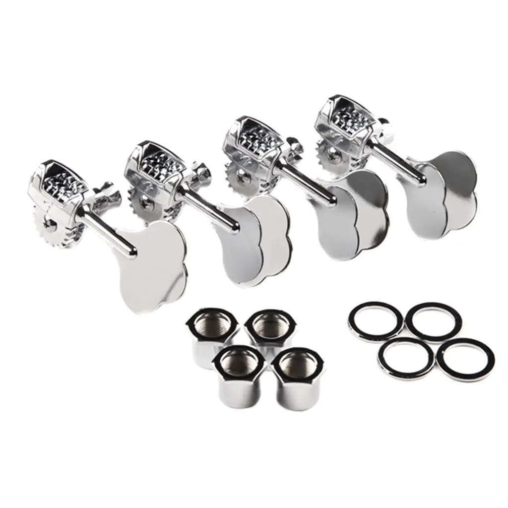 Fender Deluxe F Stamp Bass 4 Tuning Machines In Chrome 1