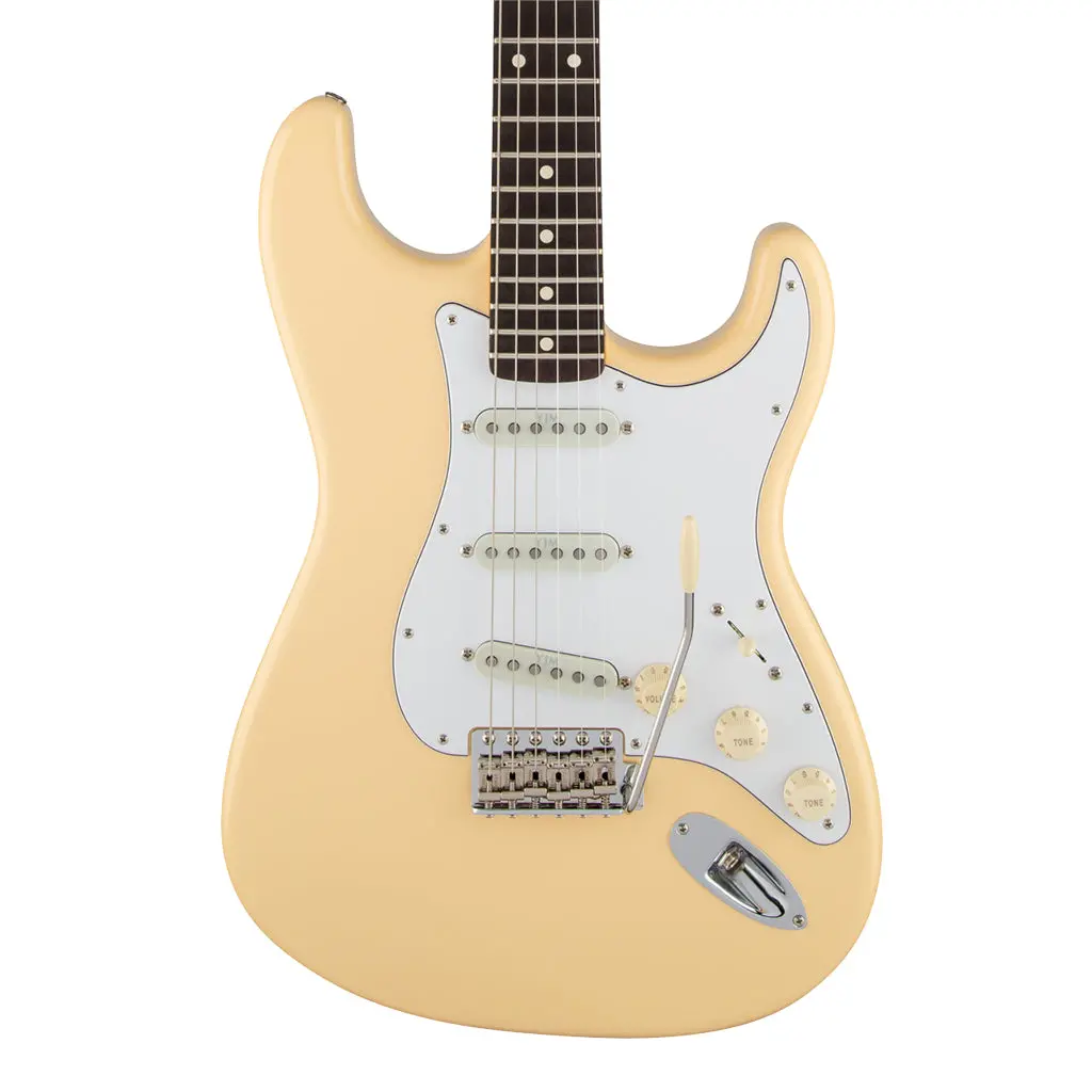 Fender Yngwie Malmsteen Stratocaster®, Scalloped Rosewood Fingerboard, Vintage White 1