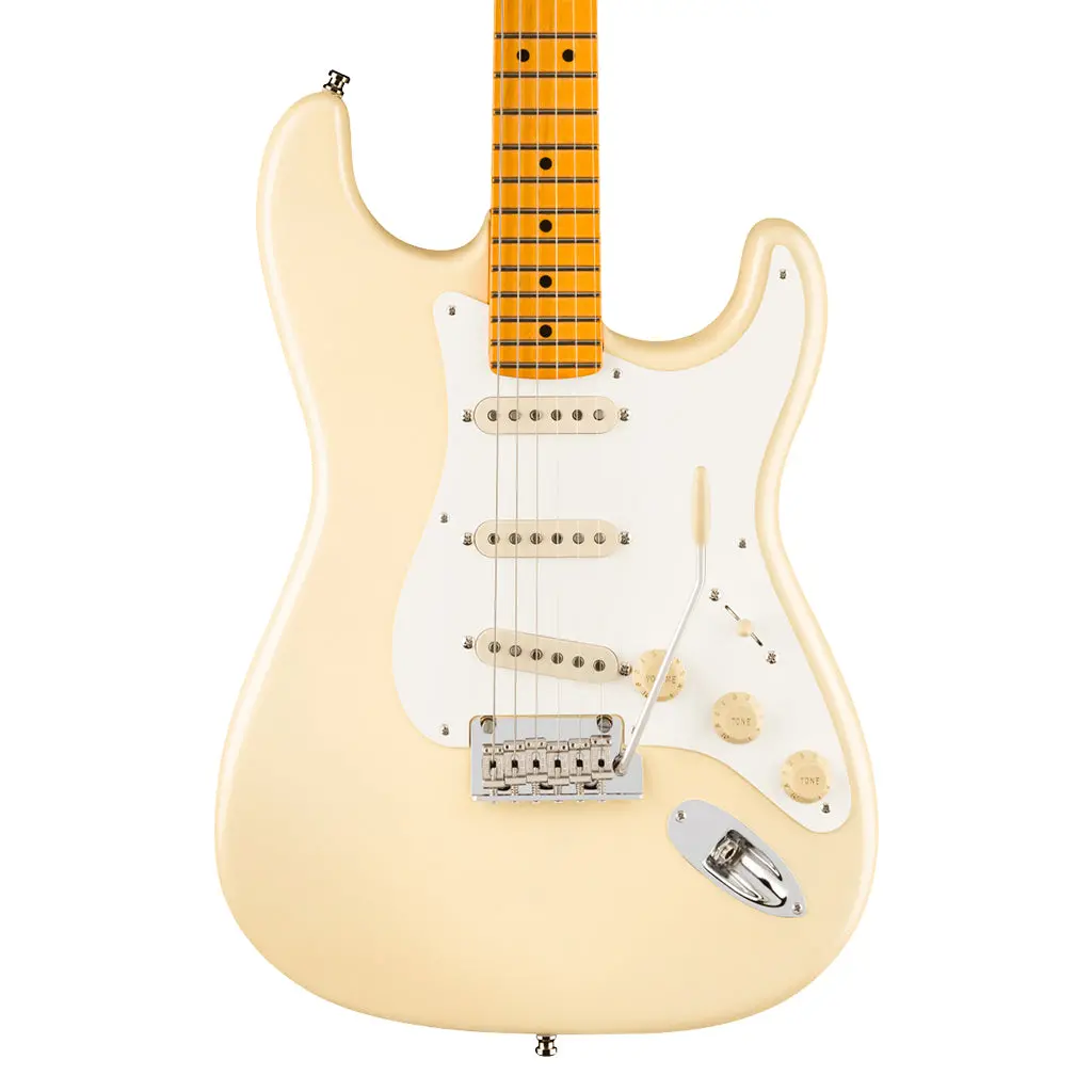 Fender Lincoln Brewster Stratocaster Olympic Pearl 1