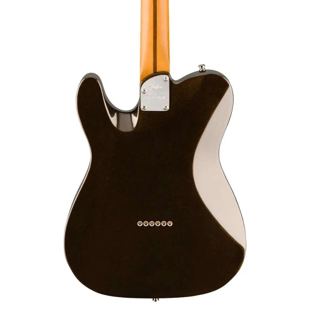 Fender American Ultra Ii Ebony Fingerboard Telecaster - Texas Tea 2