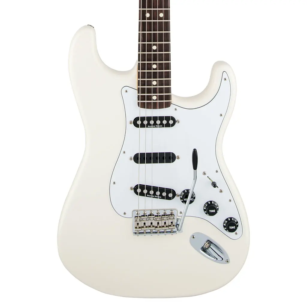 Fender - Ritchie Blackmore Stratocaster, Scalloped Rosewood Fingerboard - Olympic White 1