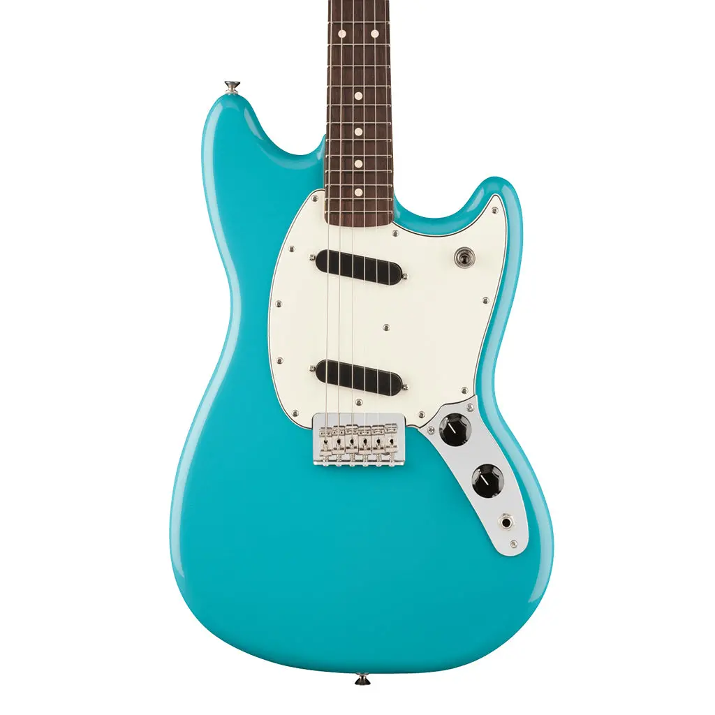 Fender Player Ii Mustang Rosewood Fretboard Aquatone Blue 1