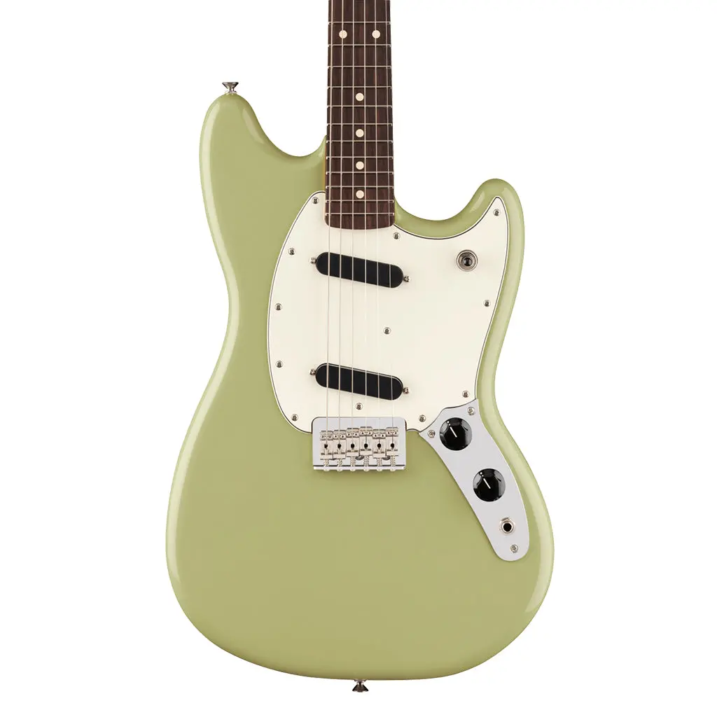 Fender Player Ii Mustang Rosewood Fretboard Birch Green 1