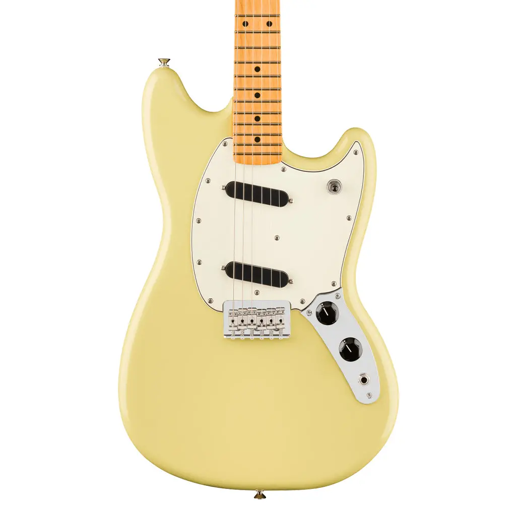 Fender Player Ii Mustang Maple Fretboard Hialeah Yellow 1