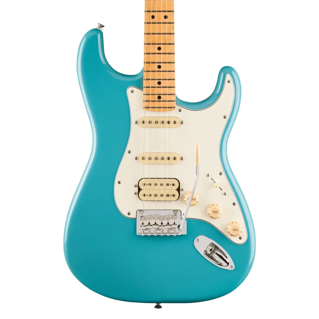 Fender Player Ii Stratocaster Hss Maple Fretboard Electric Guitar - Aquatone Blue 1