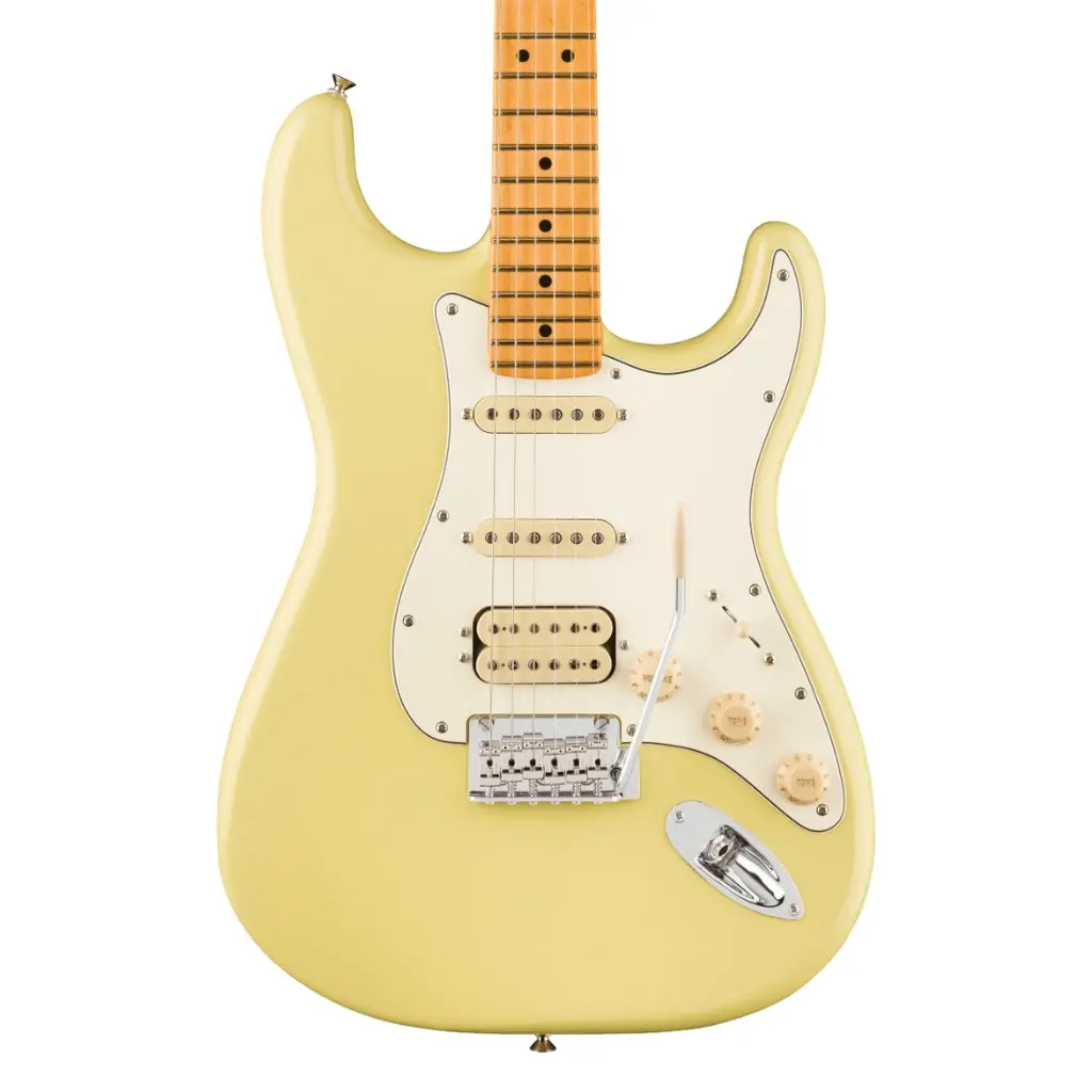Fender Player Ii Stratocaster Hss Maple Fretboard Electric Guitar - Hialeah Yellow 1