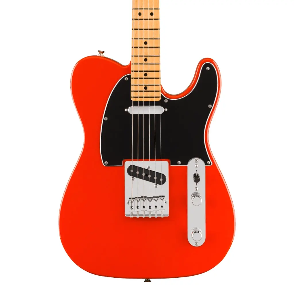 Fender Player Ii Telecaster Maple Fretboard Electric Guitar - Coral Red 1