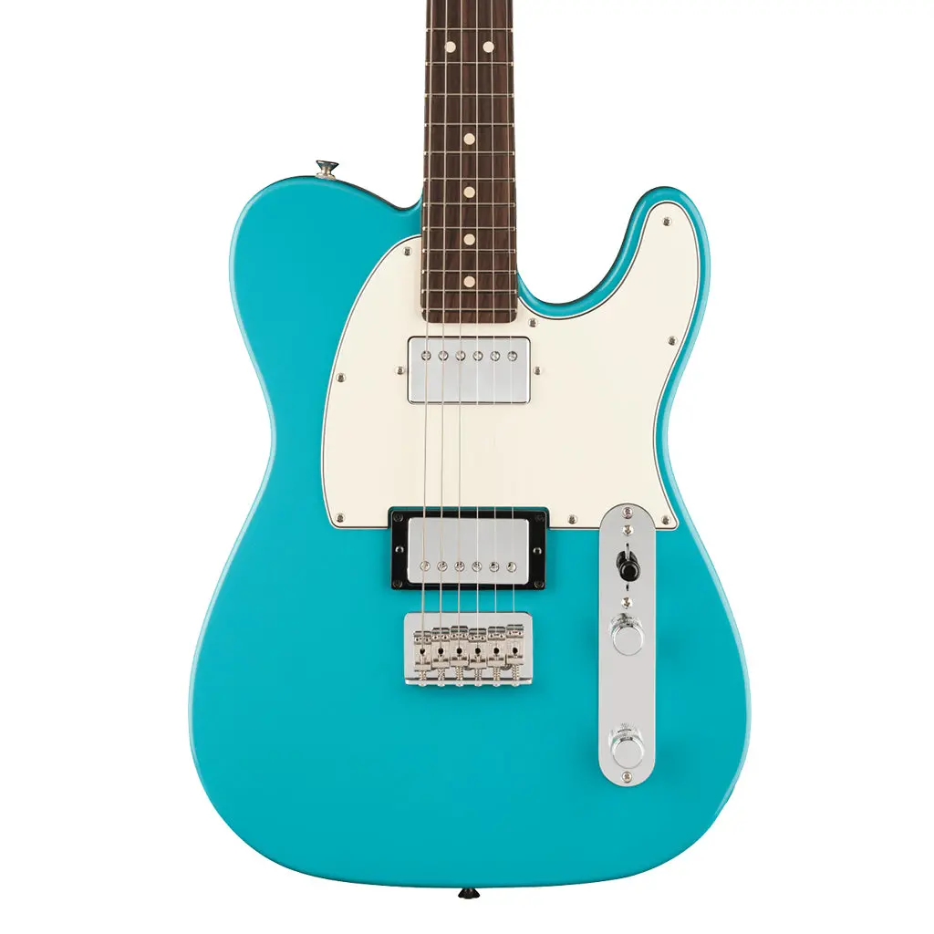 Fender Player Ii Telecaster Hh Rosewood Fretboard Aquatone Blue 1