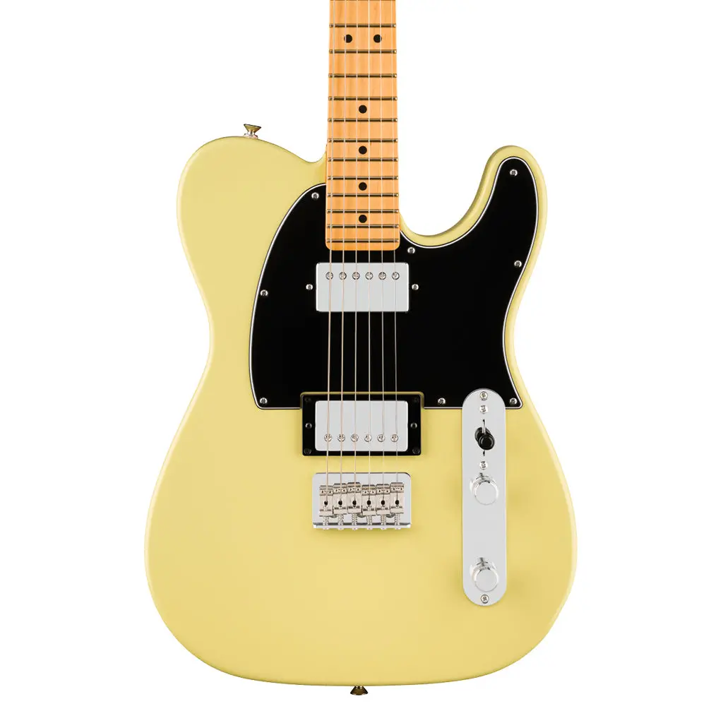 Fender Player Ii Telecaster Hh Maple Fretboard Hialeah Yellow 1
