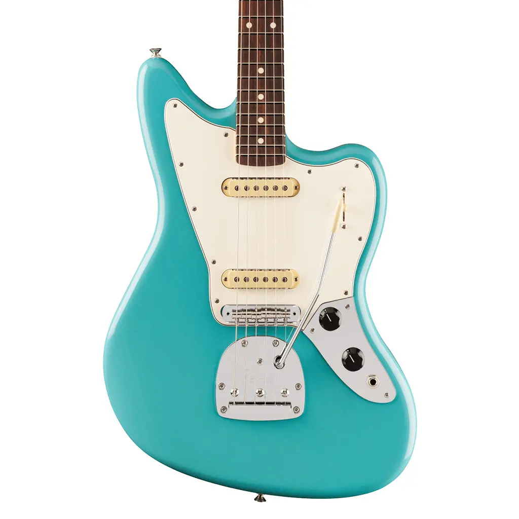Fender Player Ii Jaguar Rosewood Fretboard Aquatone Blue 1