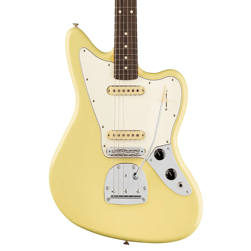 Fender Player Ii Jaguar Rosewood Fretboard Hialeah Yellow 1