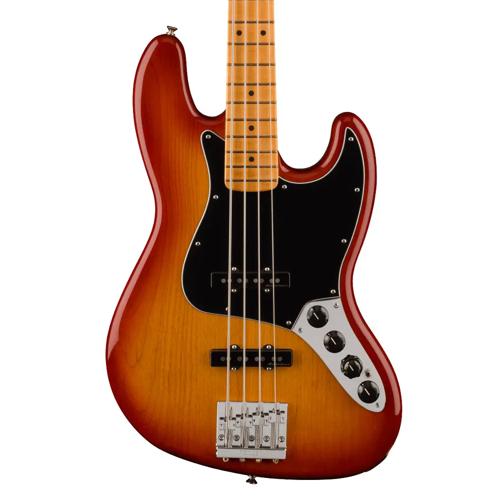 Fender Player Plus Jazz Bass®, Maple Fingerboard, Sienna Sunburst 1