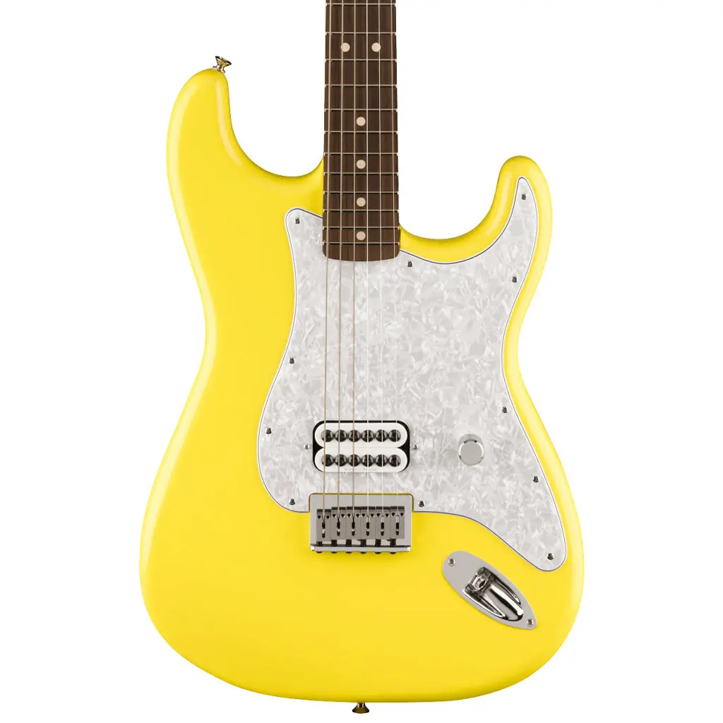 Fender Limited Edition Tom Delonge Stratocaster®, Rosewood Fingerboard, Graffiti Yellow 1