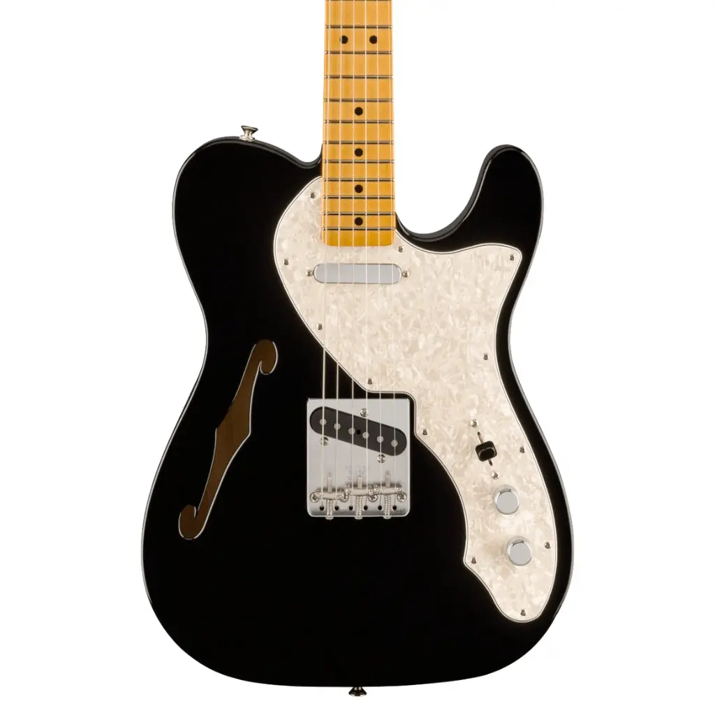Fender Vintera Ii 60S Telecaster Thinline In Black 1
