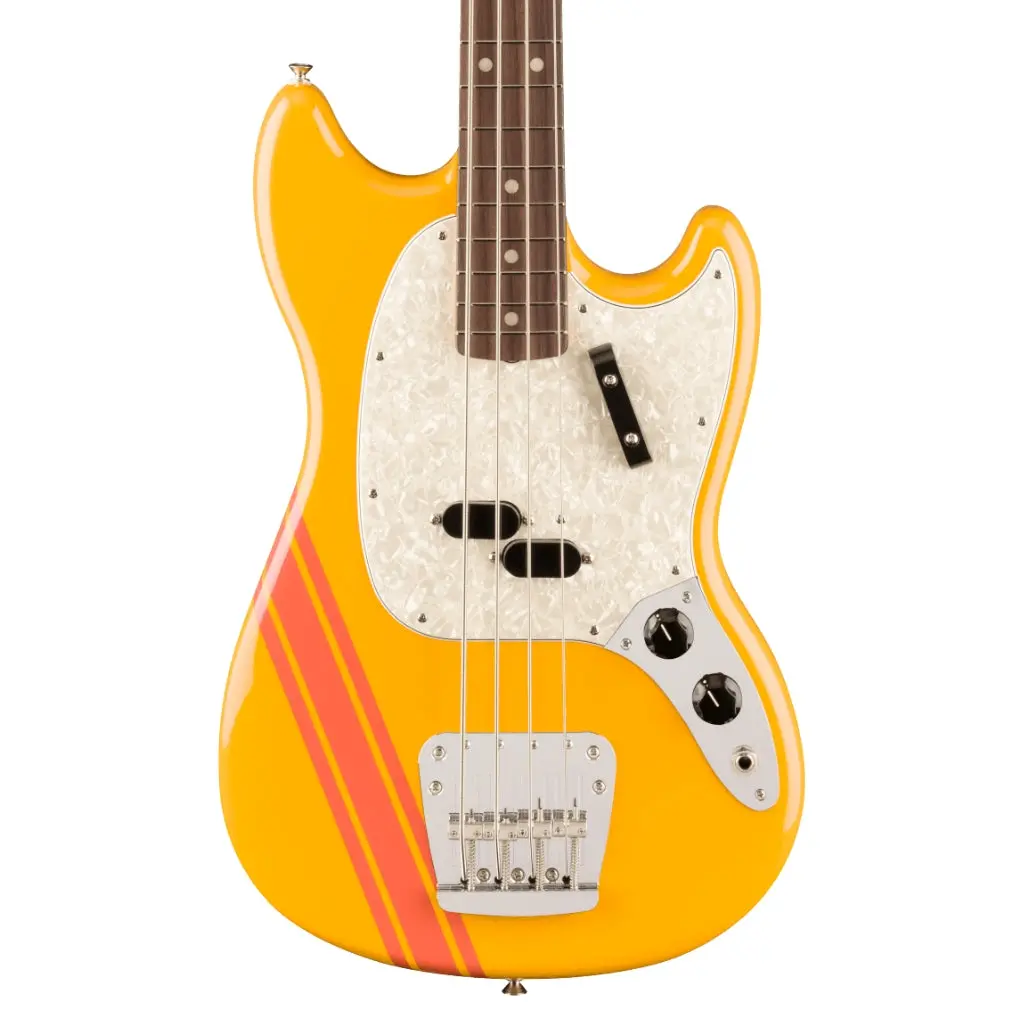 Fender Vintera Ii '70S Competition Mustang Bass, Rosewood Fingerboard, Competition Orange 1