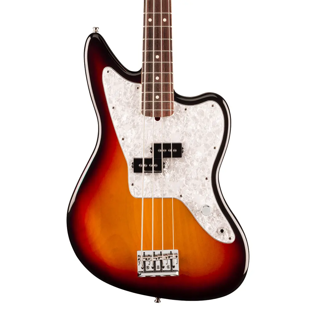 Fender Limited Edition Mark Hoppus Jaguar Bass 3 Color Sunburst 1