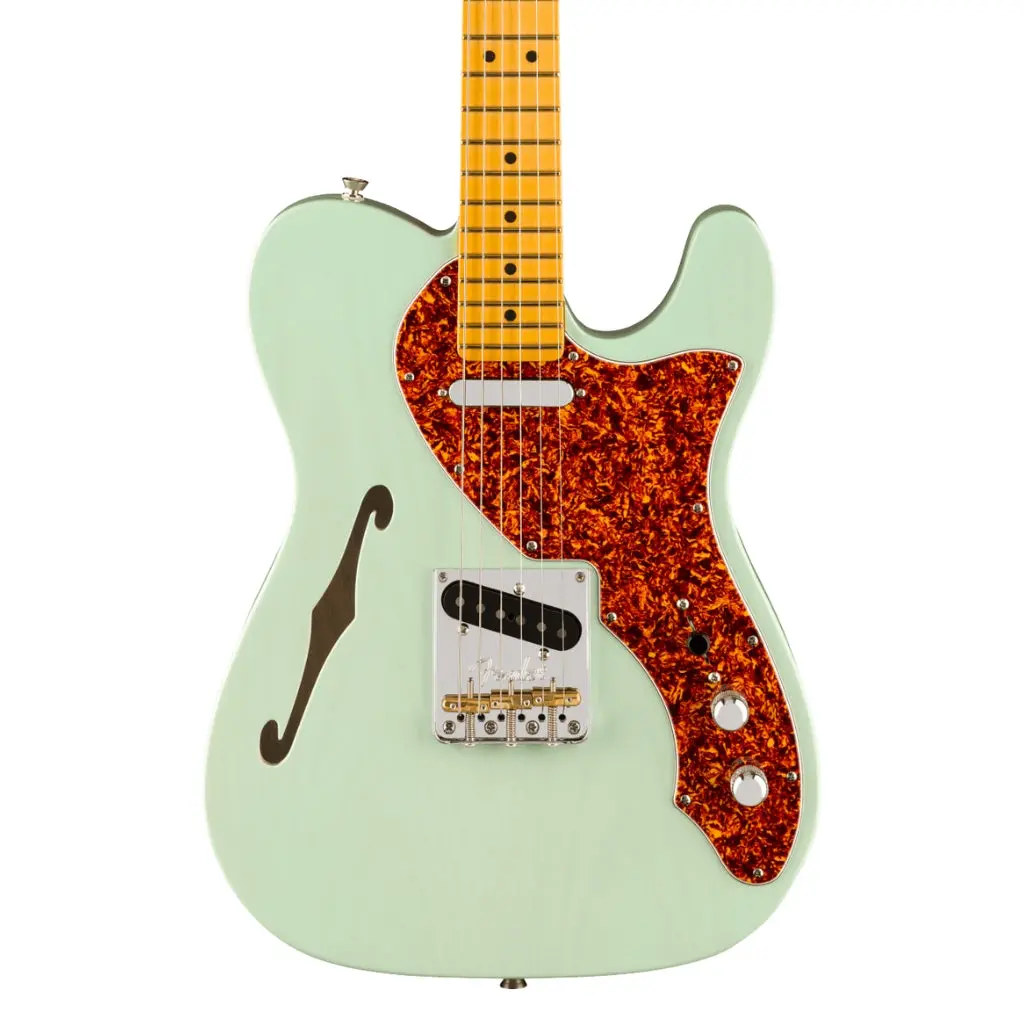 Fender Limited Edition American Professional Ii Telecaster Thinline, Surf Green 1