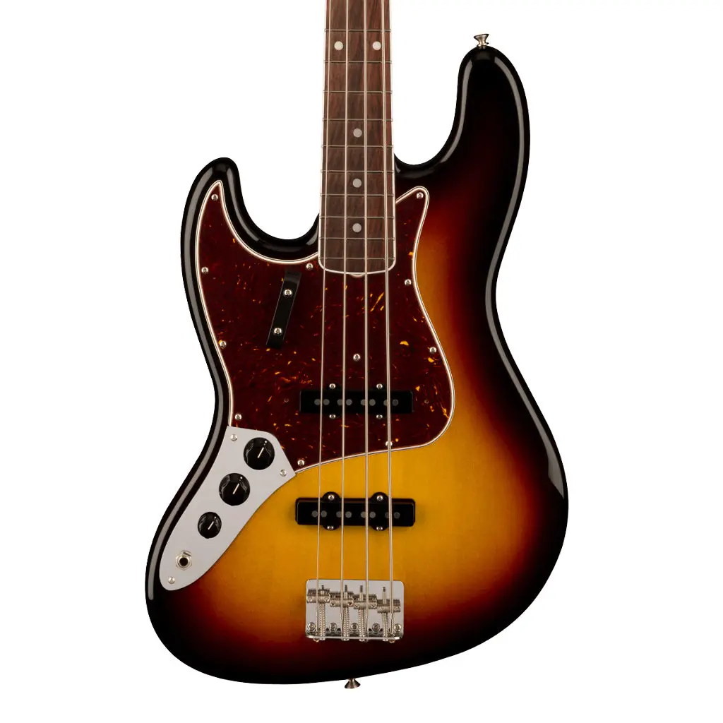 Fender American Vintage Ii 1966 Jazz Bass Left-Hand 3-Color Sunburst 1