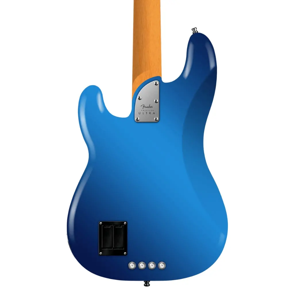 Fender American Ultra Ii Ebony Fingerboard Precision Bass - Noble Blue 2