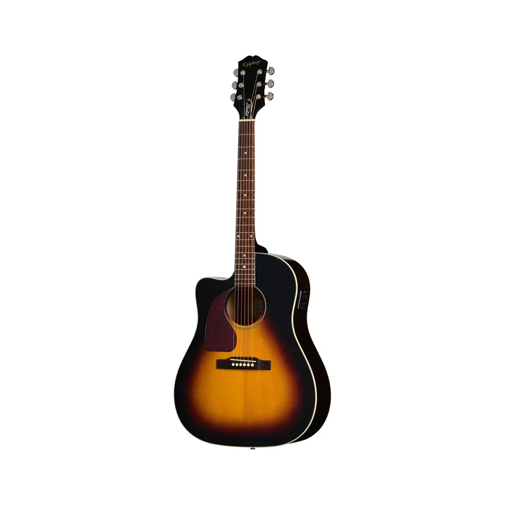 Epiphone J-45 Studio Ec Left Handed - Vintage Sunburst 2