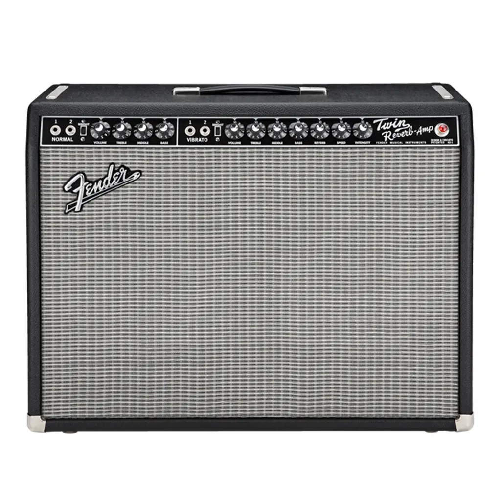 Fender 65 Twin Reverb 85W 2X12 Combo Tube Amp 1