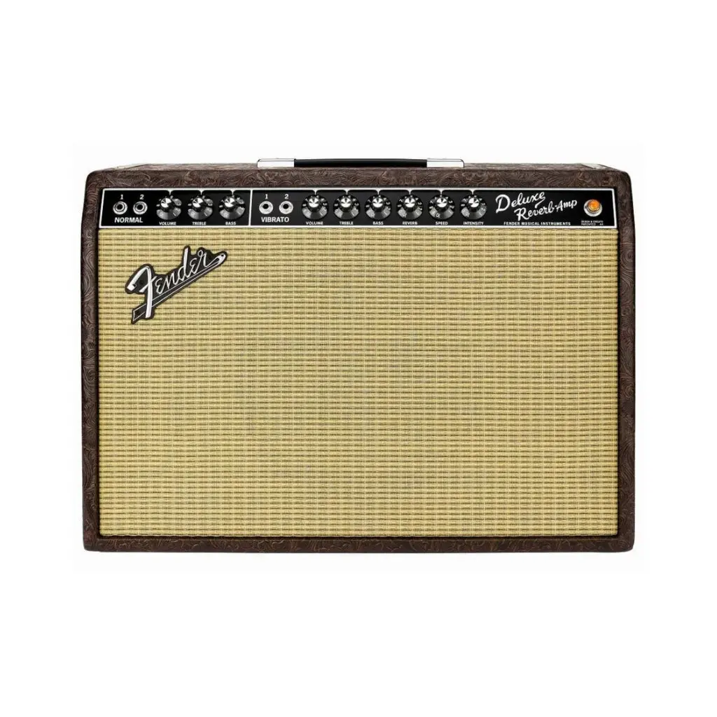 Fender Limited Edition 65 Deluxe Reverb In Tooled Western 1