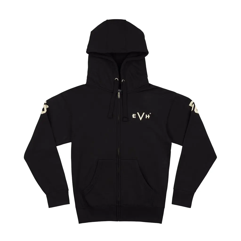 Evh 5150 Zip Hoodie, Black, S 1