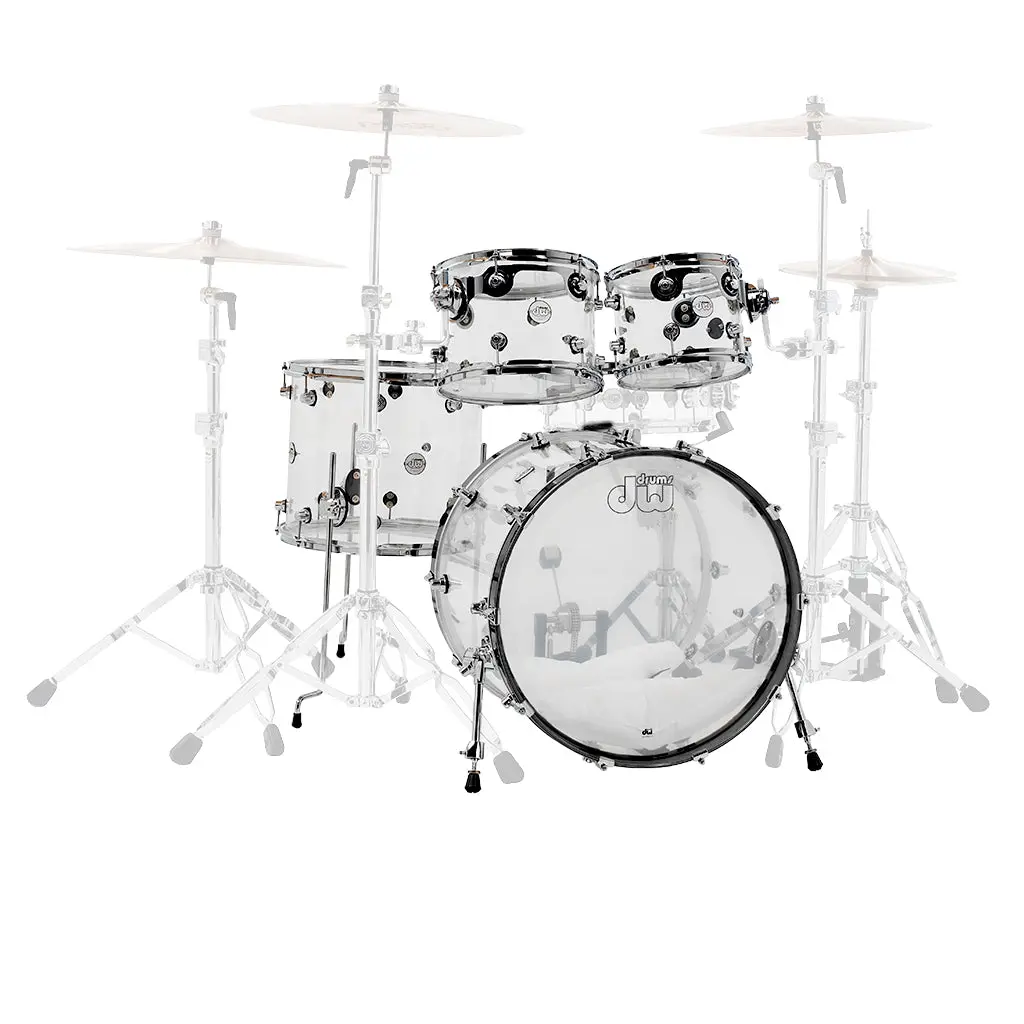 Dw Design Series 4-Piece Acrylic Shell Pack 1