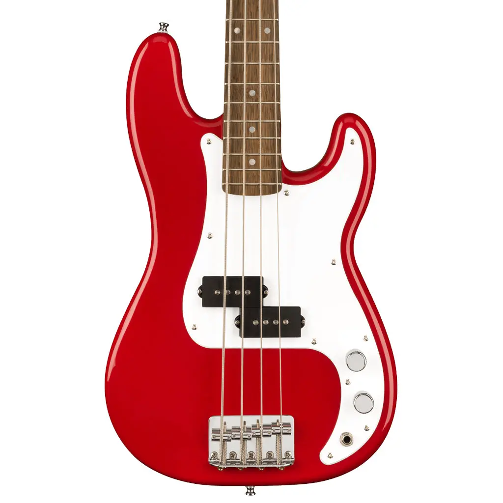 Squier Mini Precision P Bass Lrl Dakota Red 1