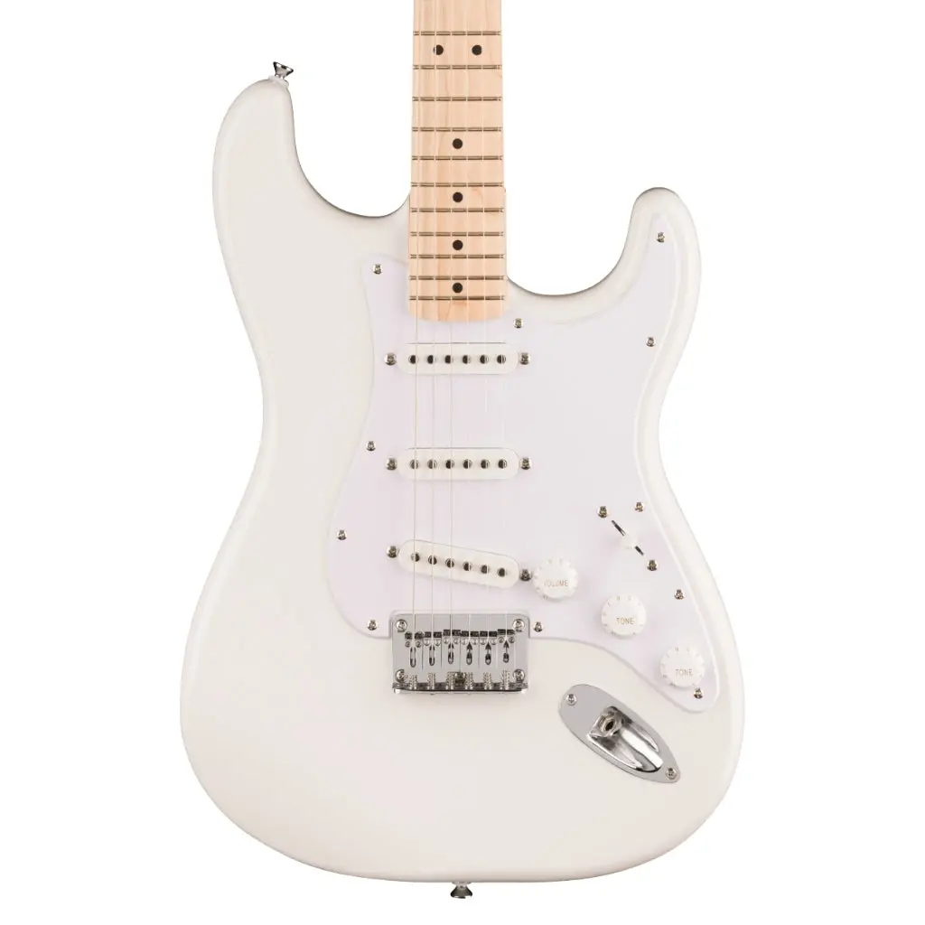 Squier Sonic Stratocaster Ht In Arctic White 1