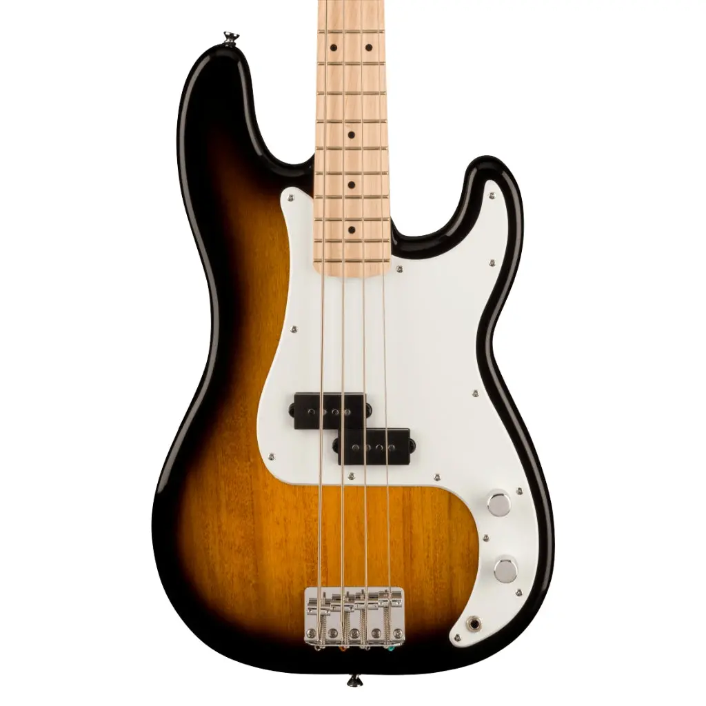 Squier Sonic Precision Bass In 2 Color Sunburst 1