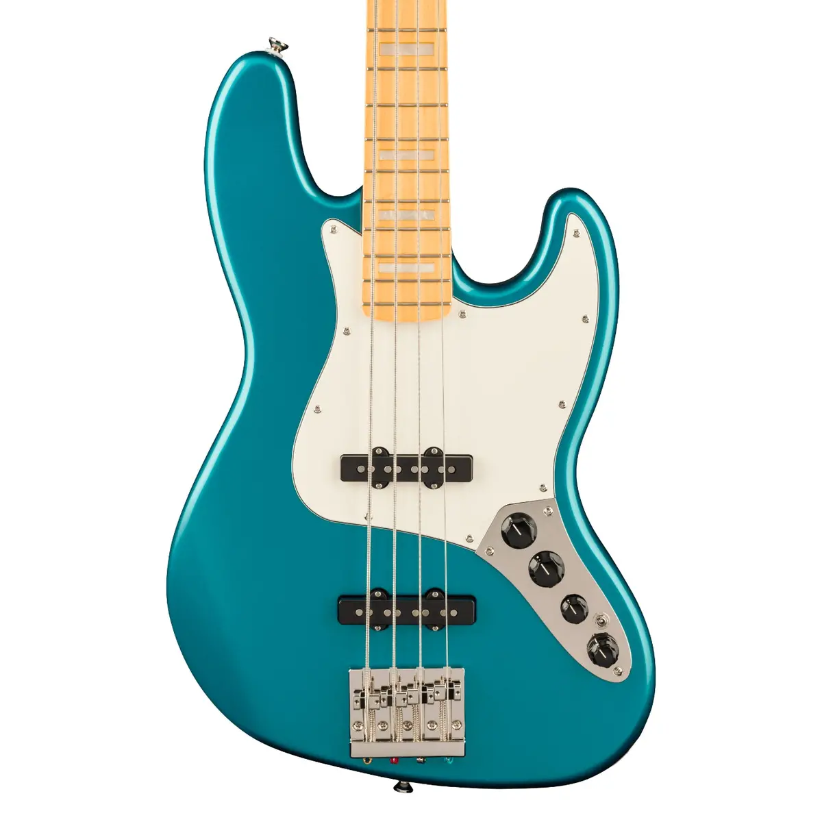 Squier Classic Vibe Active '70S Jazz Bass Guitar - Ocean Turquoise, Maple Fingerboard 1