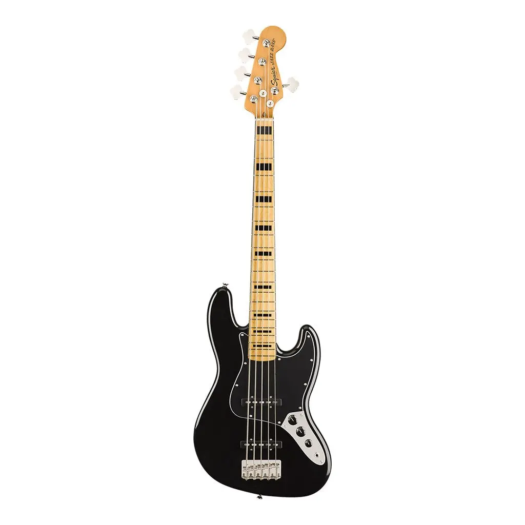 Squier Classic Vibe 70'S Jazz Bass V - Black - Maple 2
