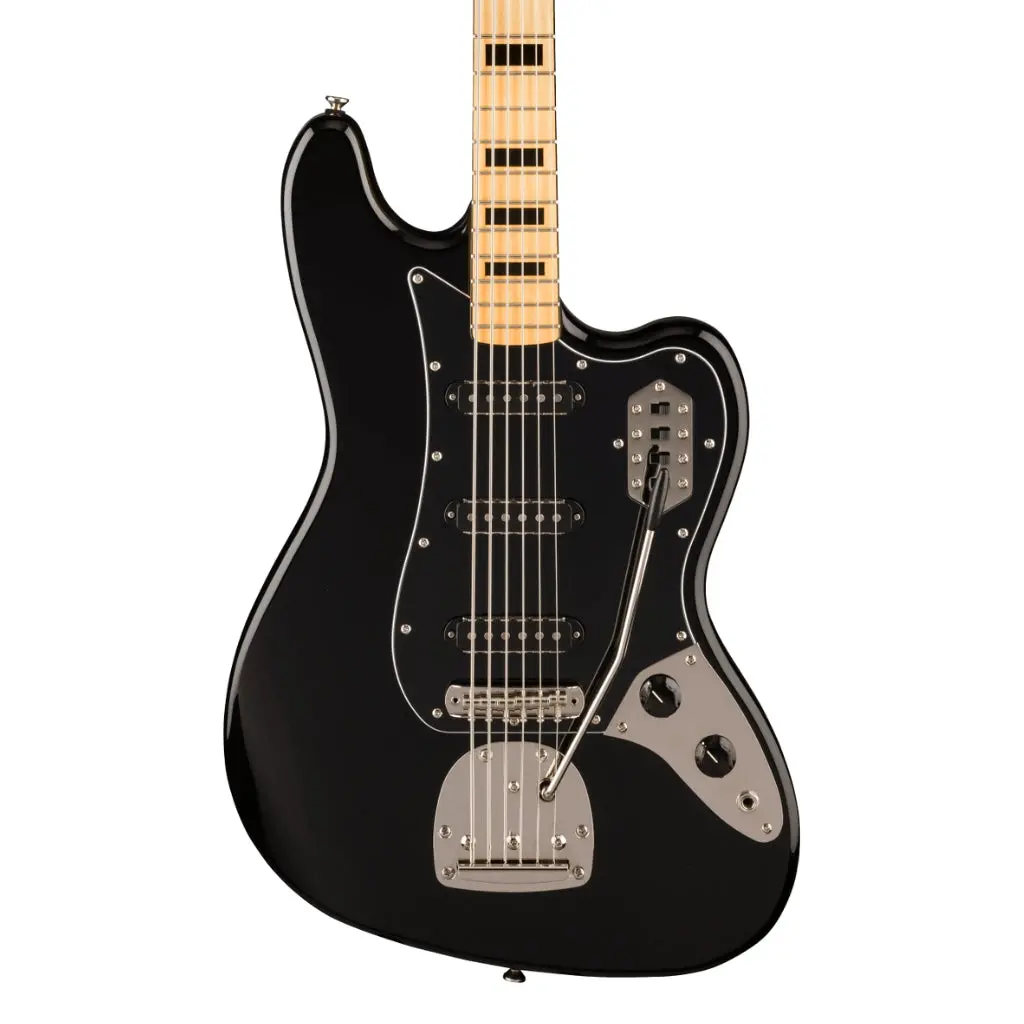 Squier Fsr Classic Vibe Bass Vi Bass Guitar - Black, Maple Fingerboard 1